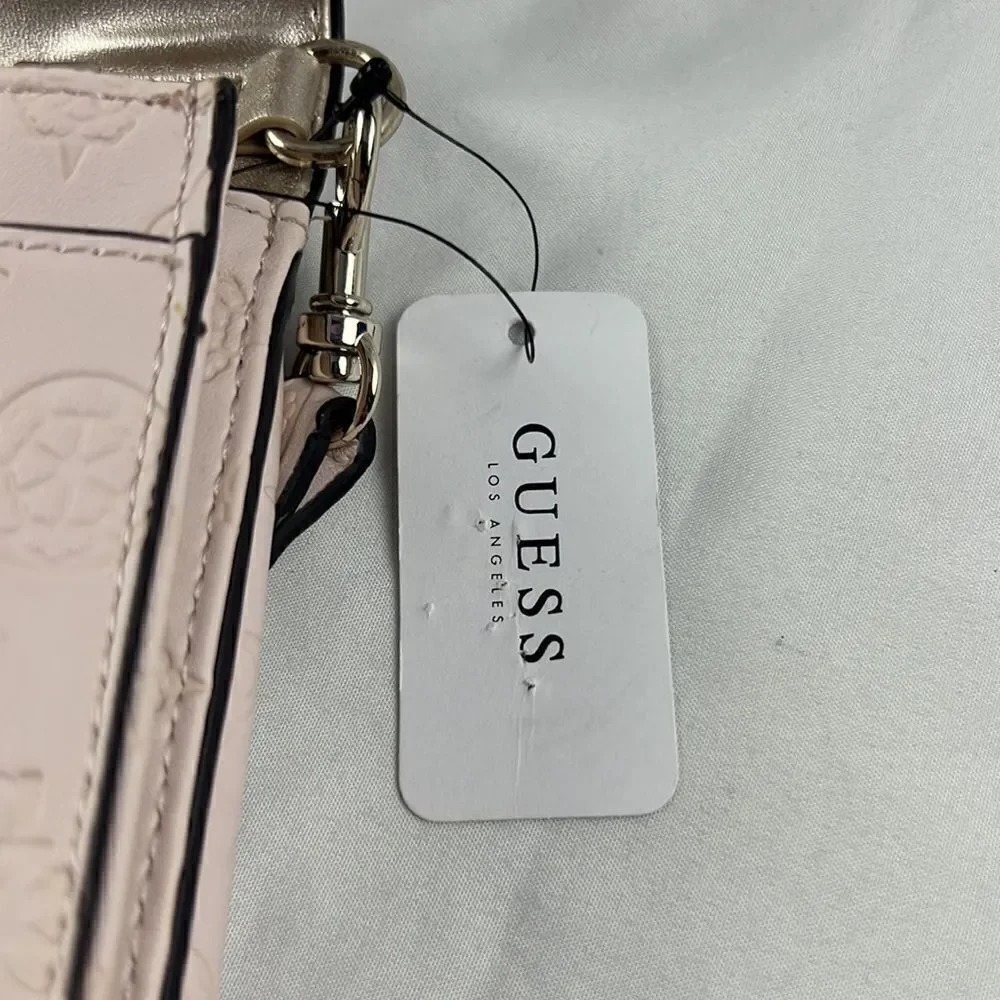 NWT Guess powder Pink crossbody
